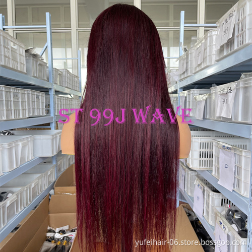 Human Hair Lace Front Wig Remy HD Lace Wigs for Black Women Brazilian Virgin Natural Black  Wholesale Transparent Swiss
